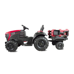 Tracteur électrique pour enfants 12V remorque BK0925 MP3 télécommande, lumières