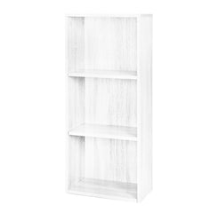 Bibliothèque en bois PRONTO 89 avec 3 étagères 30x40xH90 cm salon chambre