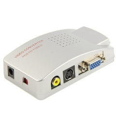 Convertisseur vidéo 819019 haute résolution de vga à rca s-vidéo tv pc portable