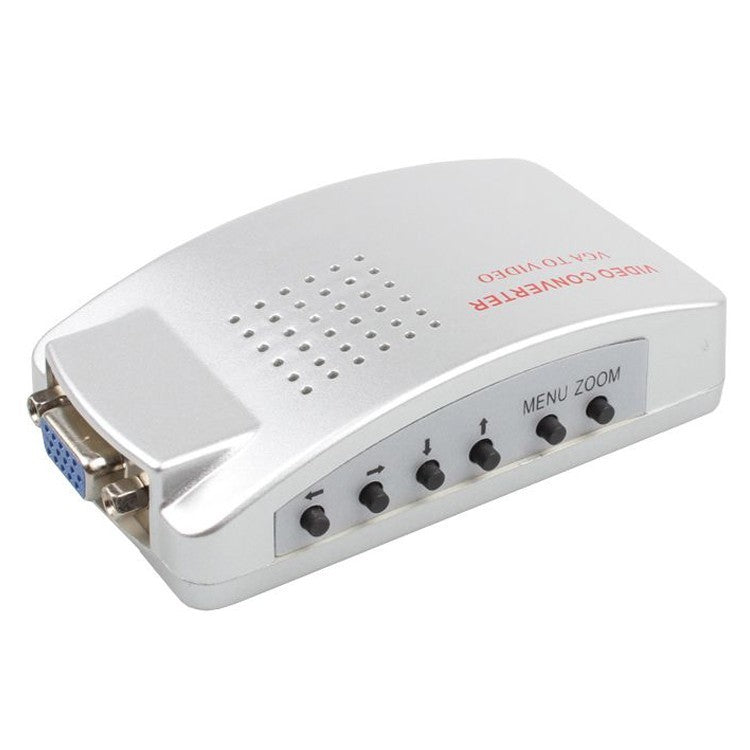 Convertisseur vidéo 819019 haute résolution de vga à rca s-vidéo tv pc portable