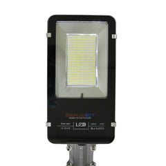Lampadaire lumineux led route 200W support 062004 panneau solaire crépusculaire