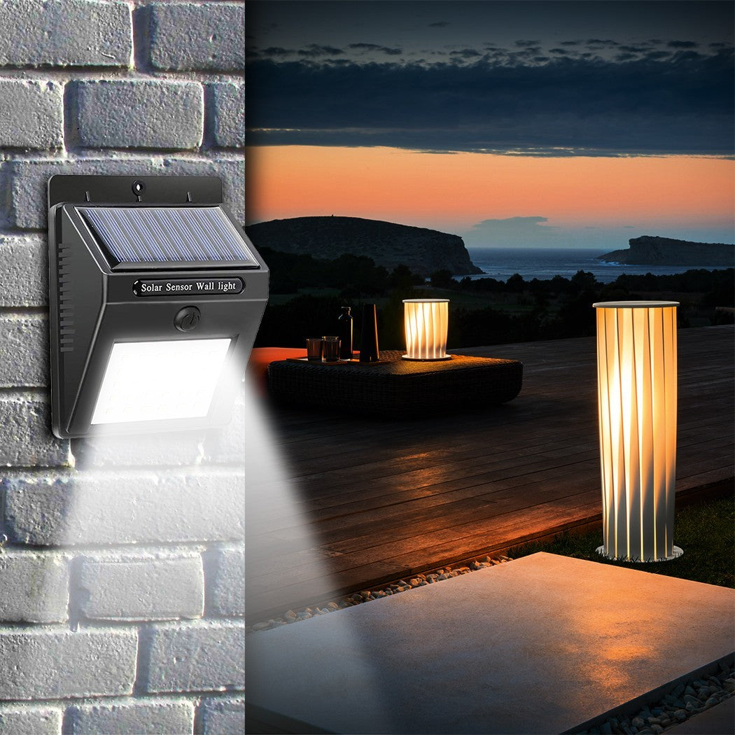 Projecteur mural à charge solaire et capteur de mouvement SMD led 20 LED 1200mah