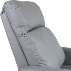 Fauteuil inclinable détente manuelle SAMOA WD repose-pieds amovible en faux cuir