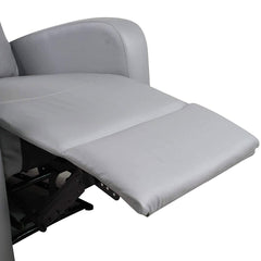 Fauteuil inclinable détente manuelle SAMOA WD repose-pieds amovible en faux cuir