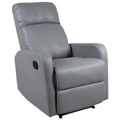 Fauteuil inclinable détente manuelle SAMOA WD repose-pieds amovible en faux cuir