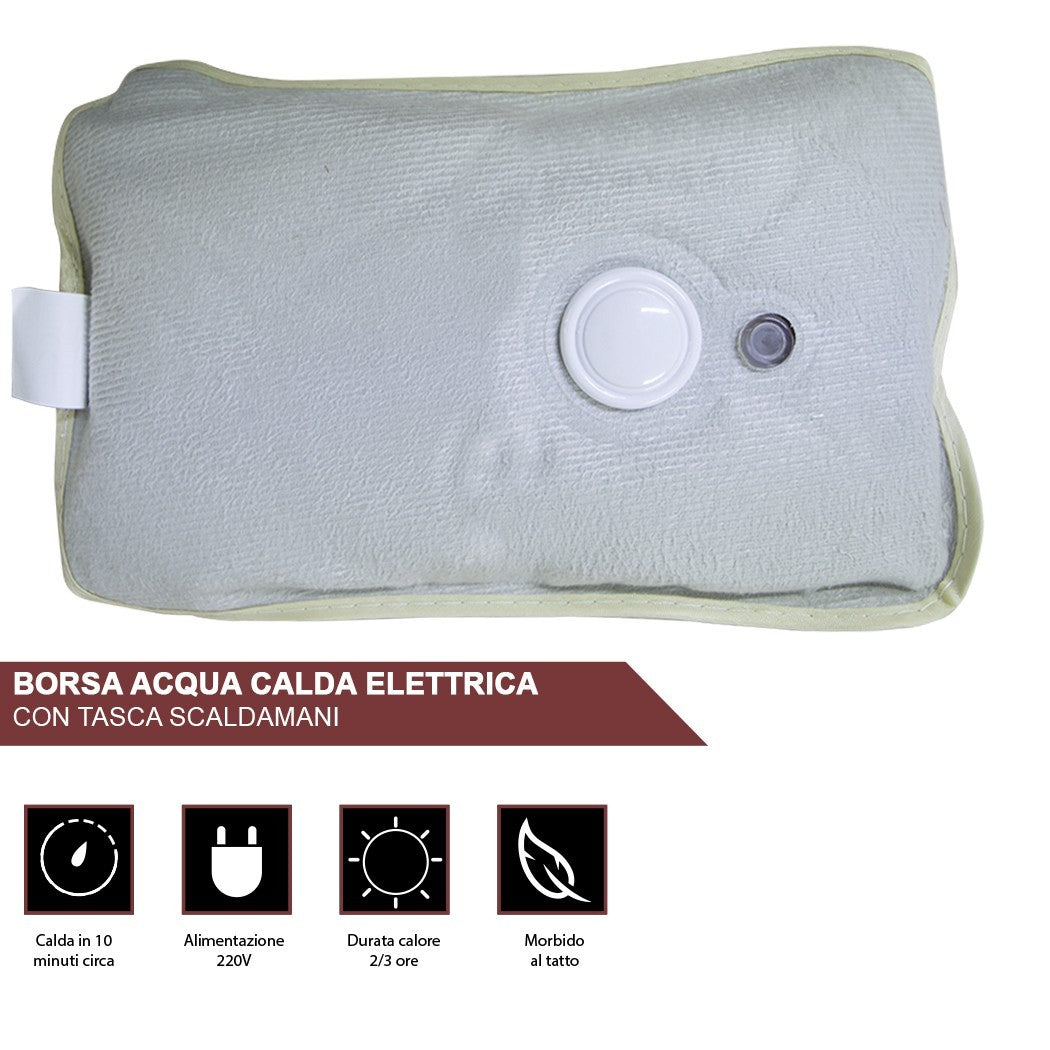 Sac d’eau chaude électrique 750963 poche de chauffe-mains 220V non remplissable
