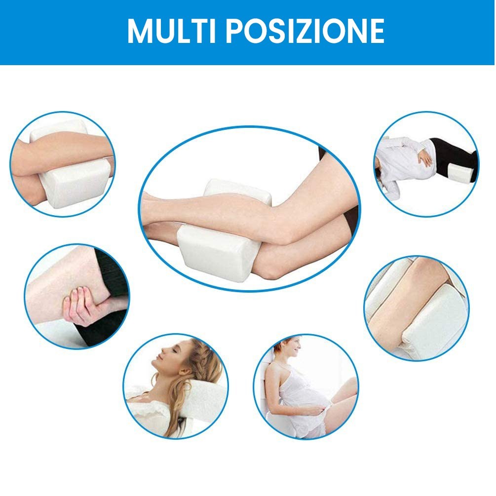 Coussin pour les jambes de mousse de mémoire 185796 avec gel de refroidissement