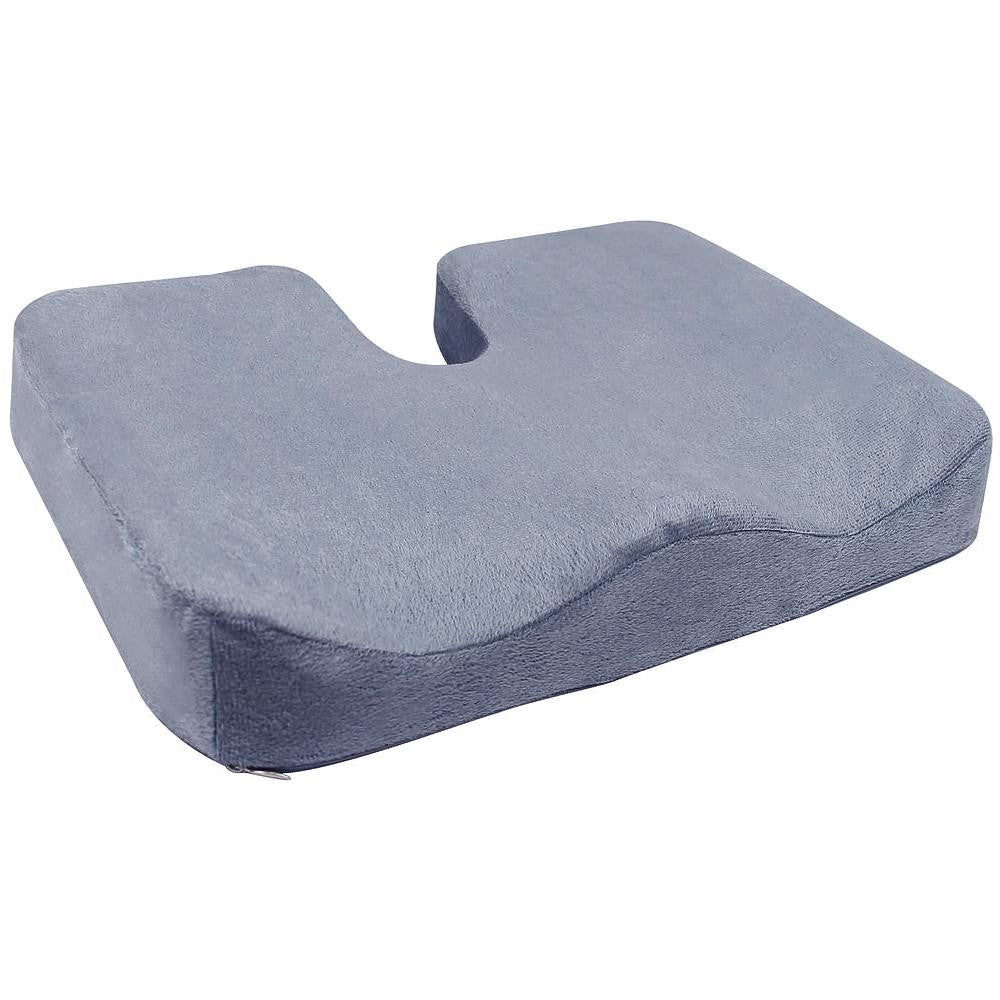 Coussin orthopédique en gel, memory foam siège anti-escarre et douleur au coccyx