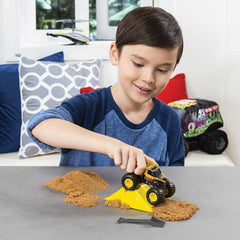MONSTER JAM DIRT starter set Zombie / Eart Shaker 553688 set avec rampe et sable