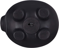 Tirelire en céramique 370104 porte-pièces de porc noir avec la craie pour écrire