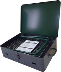Barbecue pliable avec valise BAR007 42x31xH80 cm avec grille en acier