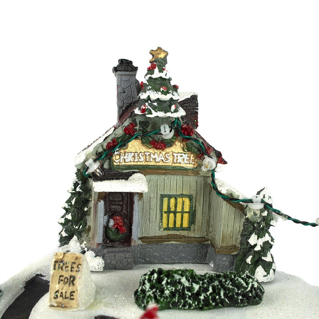 Mobile et décor de Noël 361002 avec magasin lumières musique, mouvement de Noël
