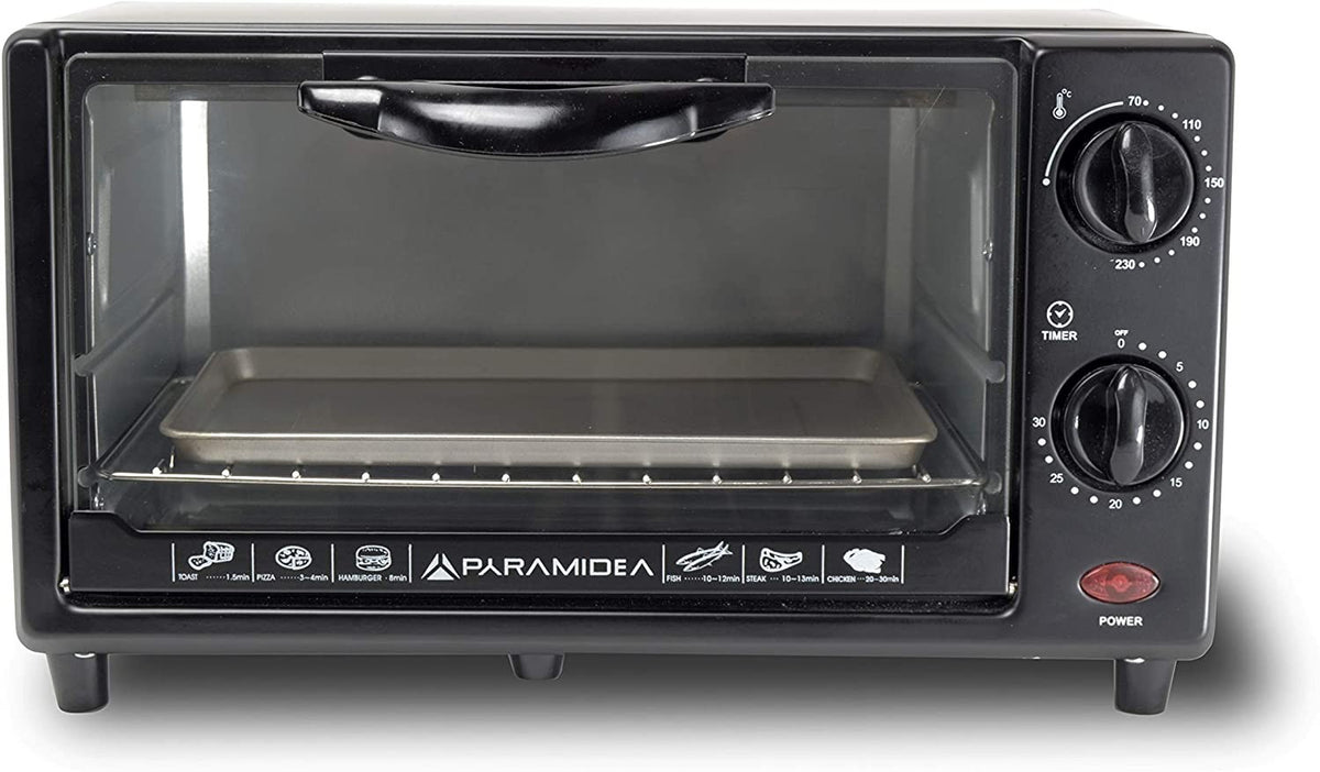 Four électrique Myidea FO1222N 12 litres 900 Watt avec grille, plaque de cuisson