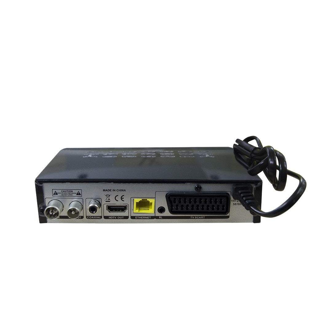 Décodeur HDTV-T3 ULTRA HD 4K système PVR art. 004120 sortie SCART et HDTV