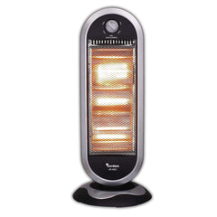 Poêle 3 éléments en fibre de carbone JORDAN art. JR90C avec puissance 450-900W
