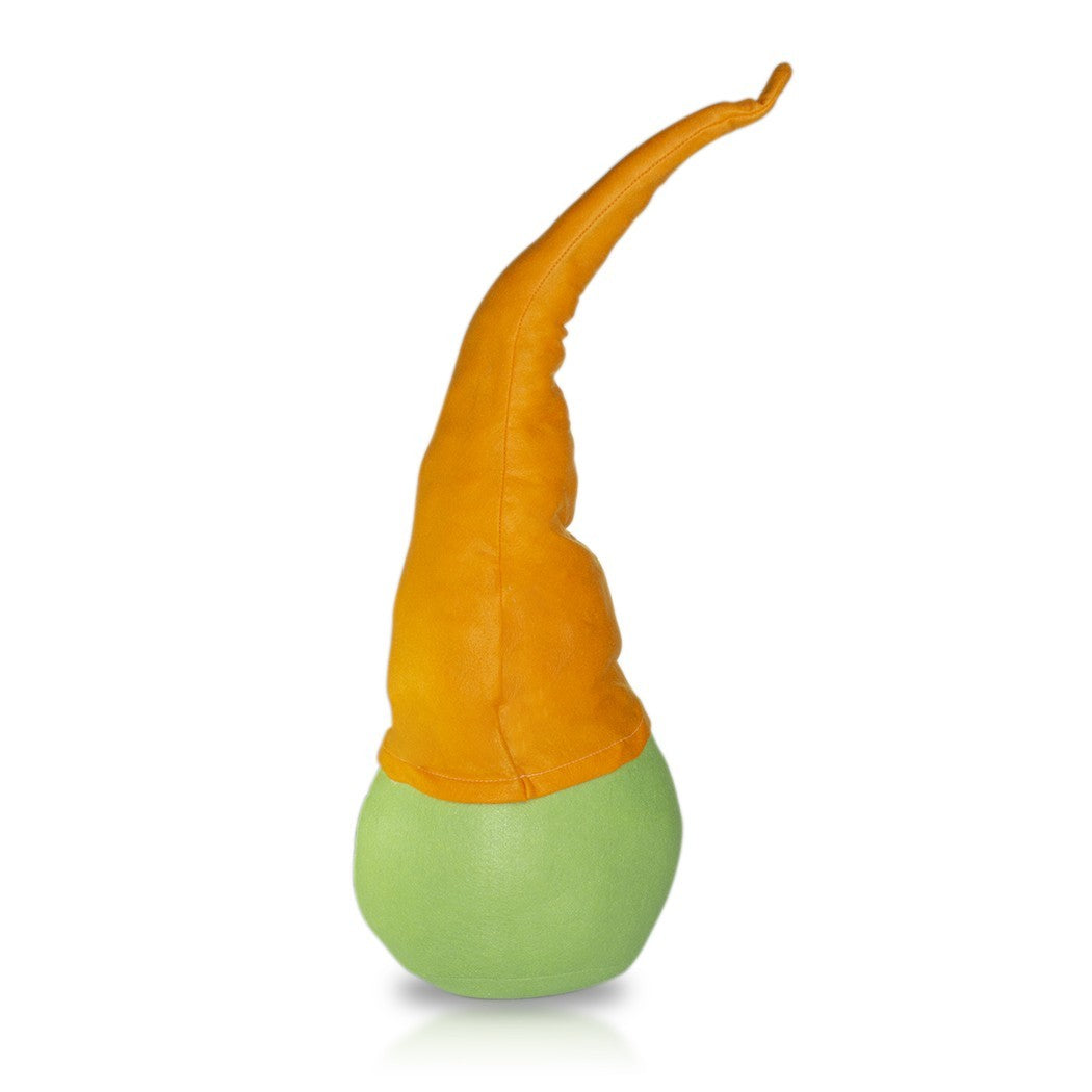 Gnome Avec Chapeau 234042 vert et orange 95 Cm en tissu avec barbe de Pâques