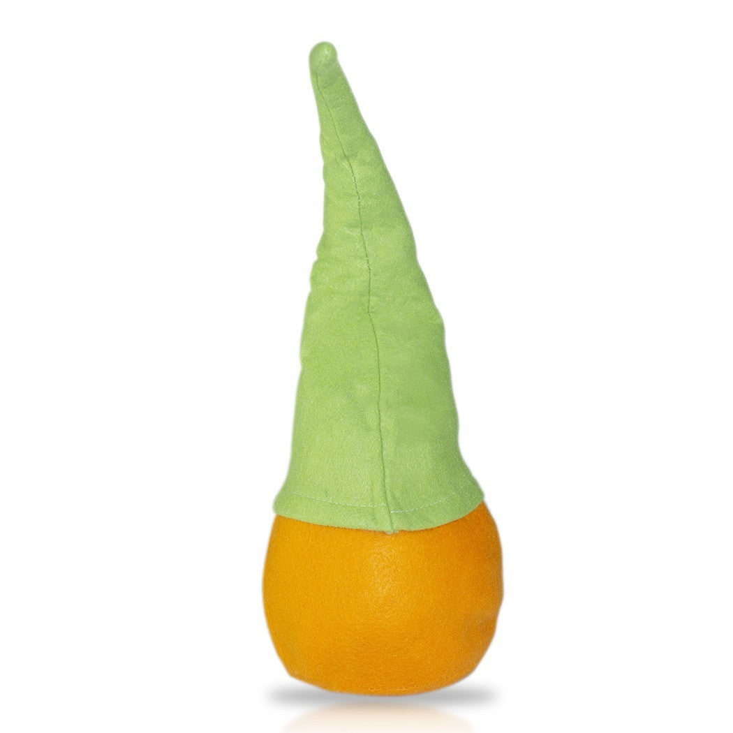 Gnome Avec Chapeau 234043 vert et orange 74 Cm en tissu avec barbe de Pâques