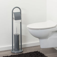 Felicia Porte Rouleau - Porte brosse toilette 136012 de 22 x 81 cm GRIS