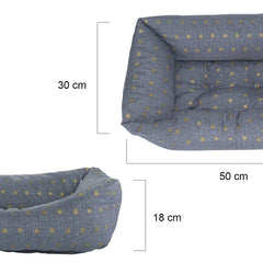 Oreiller souple rembourré 551493 pour petits animaux taille 50x30xH18 cm