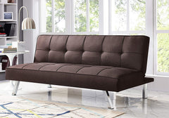 Canapé-lit Gardenia Riga 3 places dossier inclinable clic clac 185x33xH73 cm