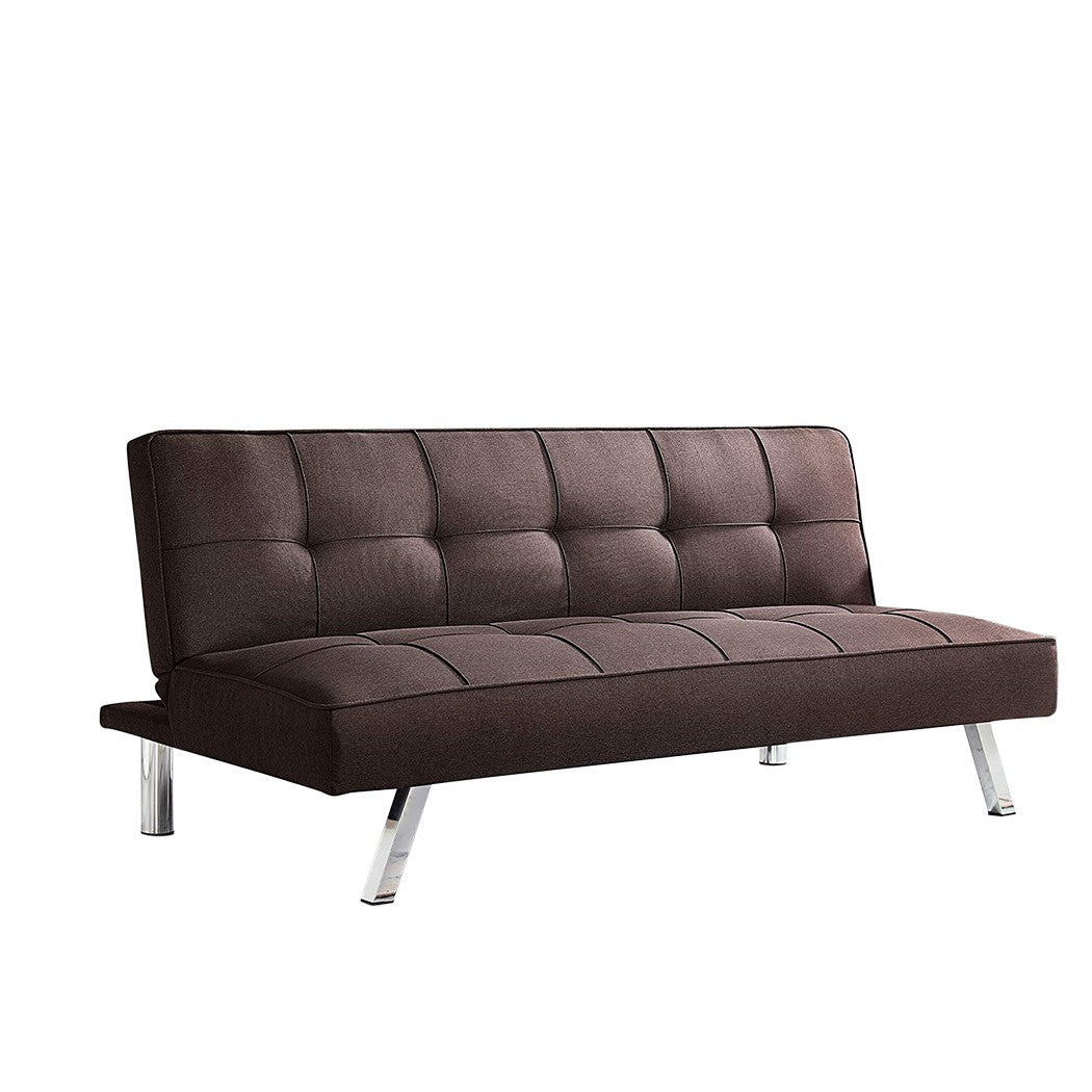 Canapé-lit Gardenia Riga 3 places dossier inclinable clic clac 185x33xH73 cm