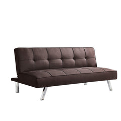 Canapé-lit Gardenia Riga 3 places dossier inclinable clic clac 185x33xH73 cm