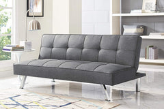 Canapé-lit Gardenia Riga 3 places dossier inclinable clic clac 185x33xH73 cm