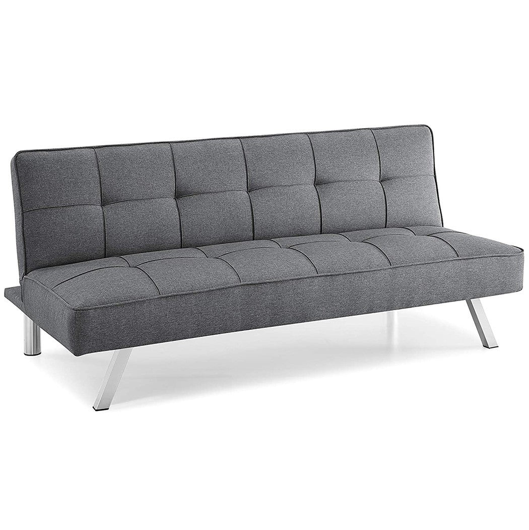 Canapé-lit Gardenia Riga 3 places dossier inclinable clic clac 185x33xH73 cm