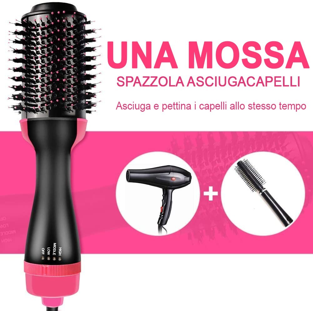 Brosse sèche-cheveux 1000W art. 829176 avec 3 vitesses différentes