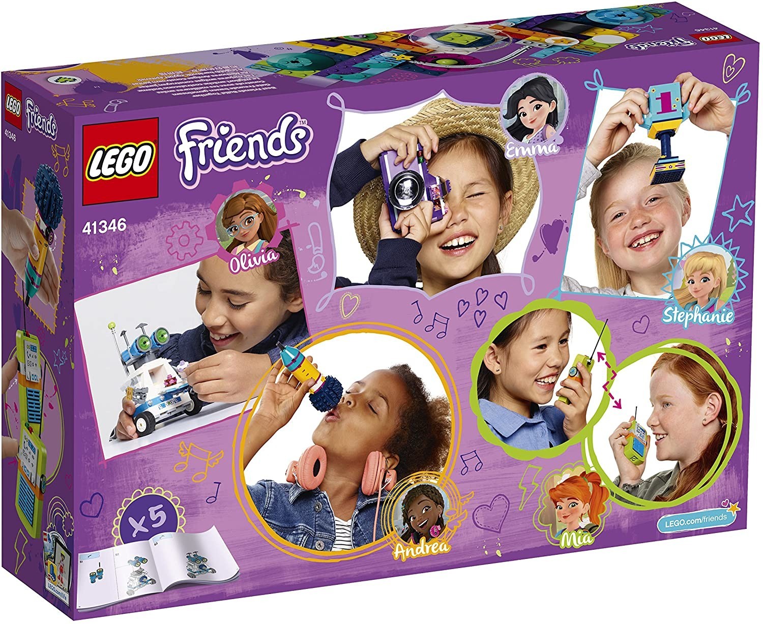 Lego FRIEND la Boîte de l’Amitié 111989 petites constructions pour enfants