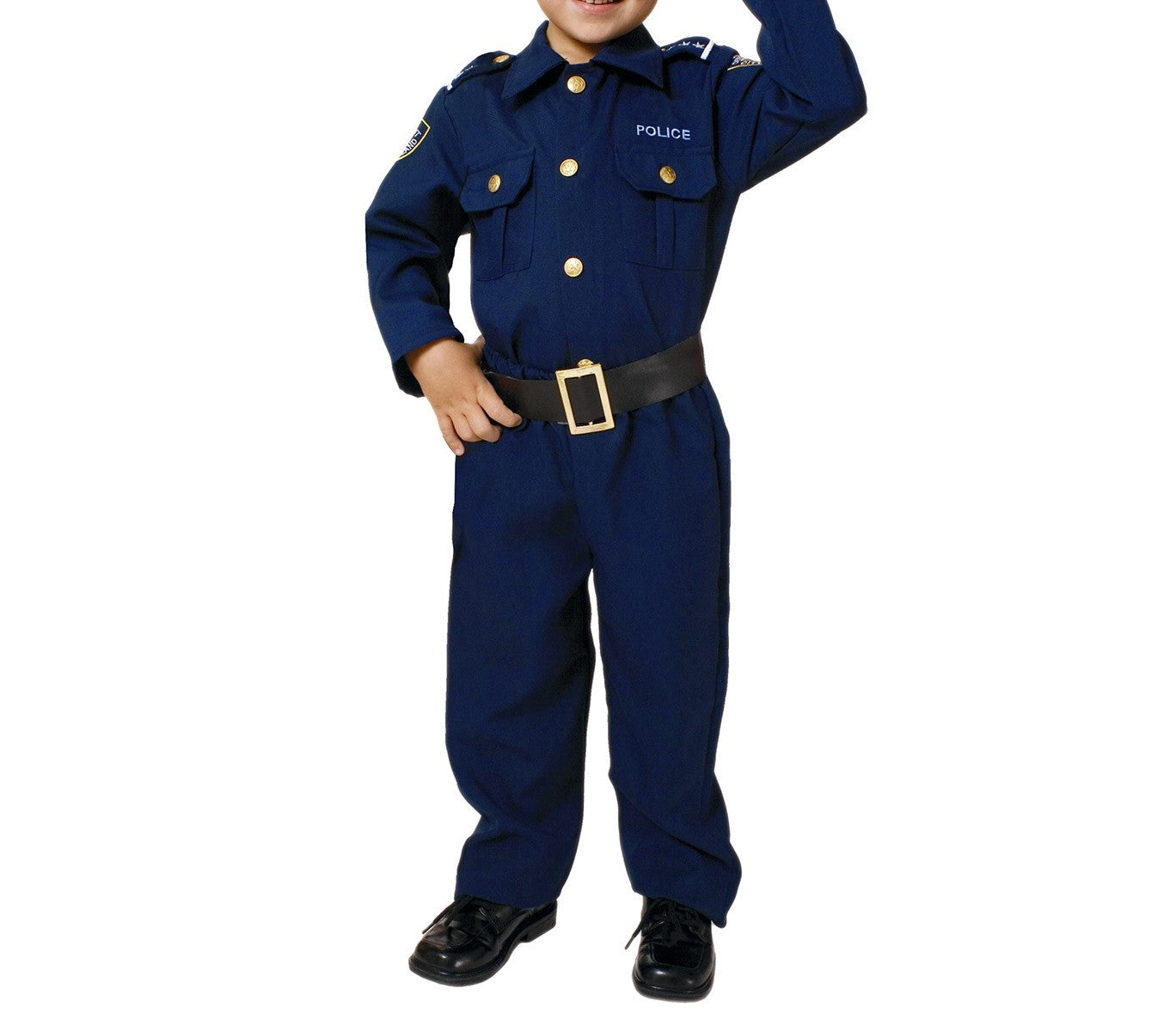 227738 Costume de carnaval déguisement Policier Enfant de 2 à 6 ans