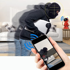 Robot caméscope wifi 2MP 490248 HD 1280x1080 et contrôle à distance, suivi