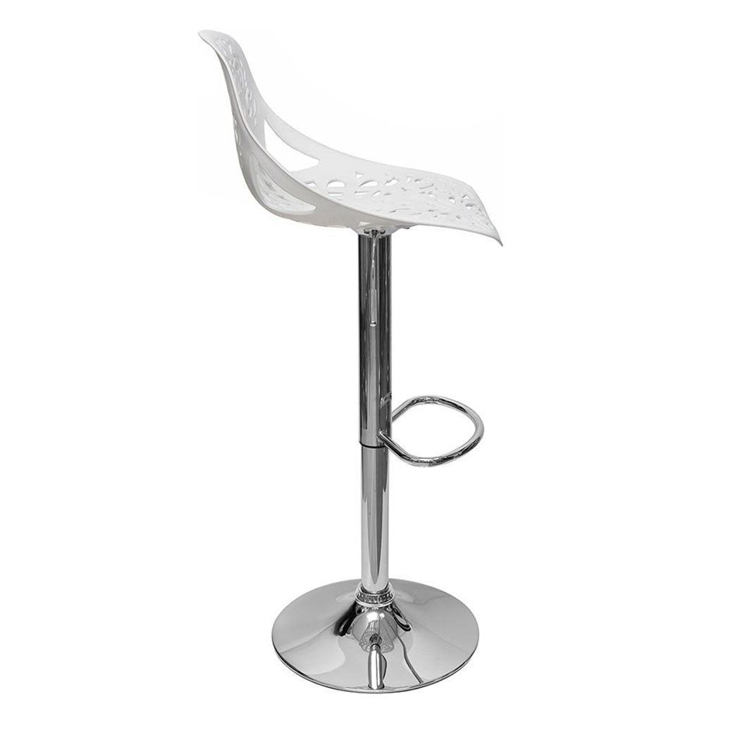 Set 2 pièces Tabouret snack-bar pivotant en polypropylène GIGLIO H79cm