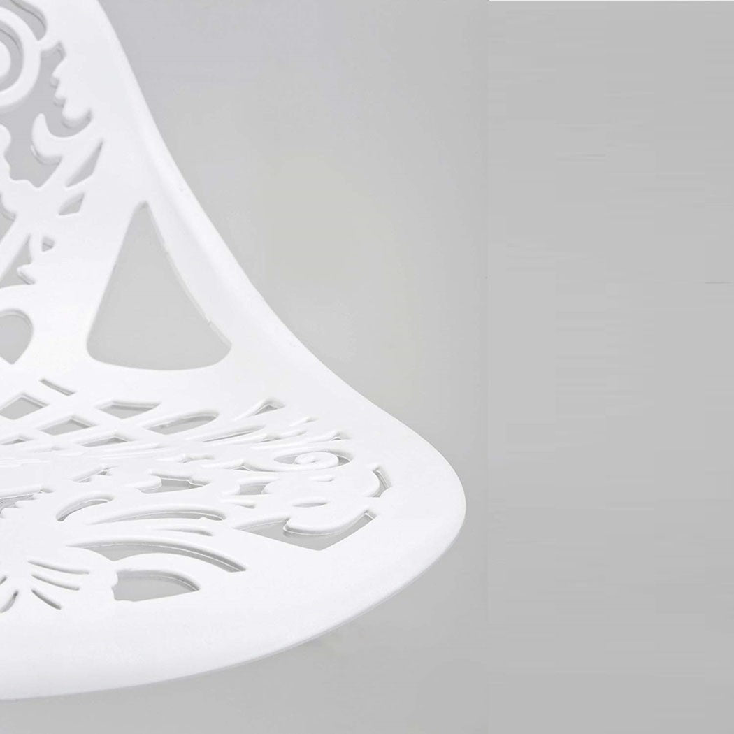 Set 2 pièces Tabouret snack-bar pivotant en polypropylène GIGLIO H79cm