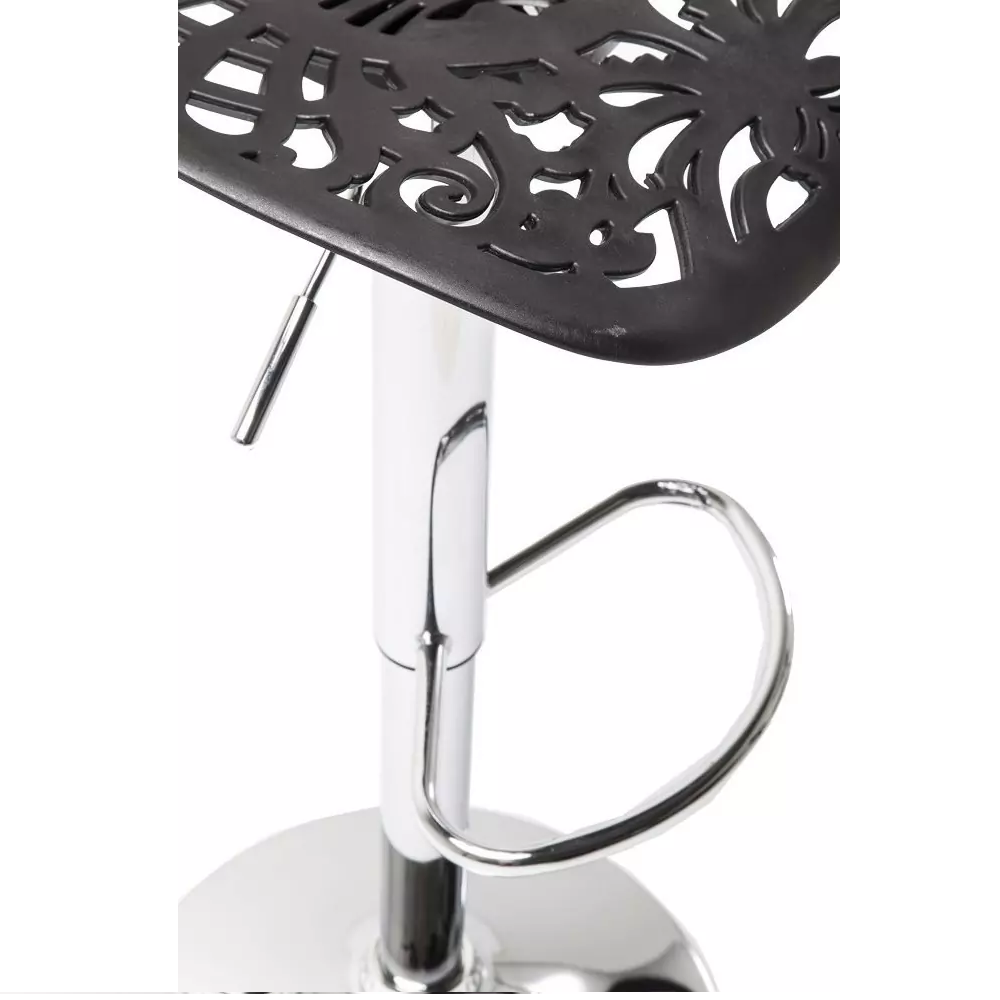 Set 2 pièces Tabouret snack-bar pivotant en polypropylène GIGLIO H79cm