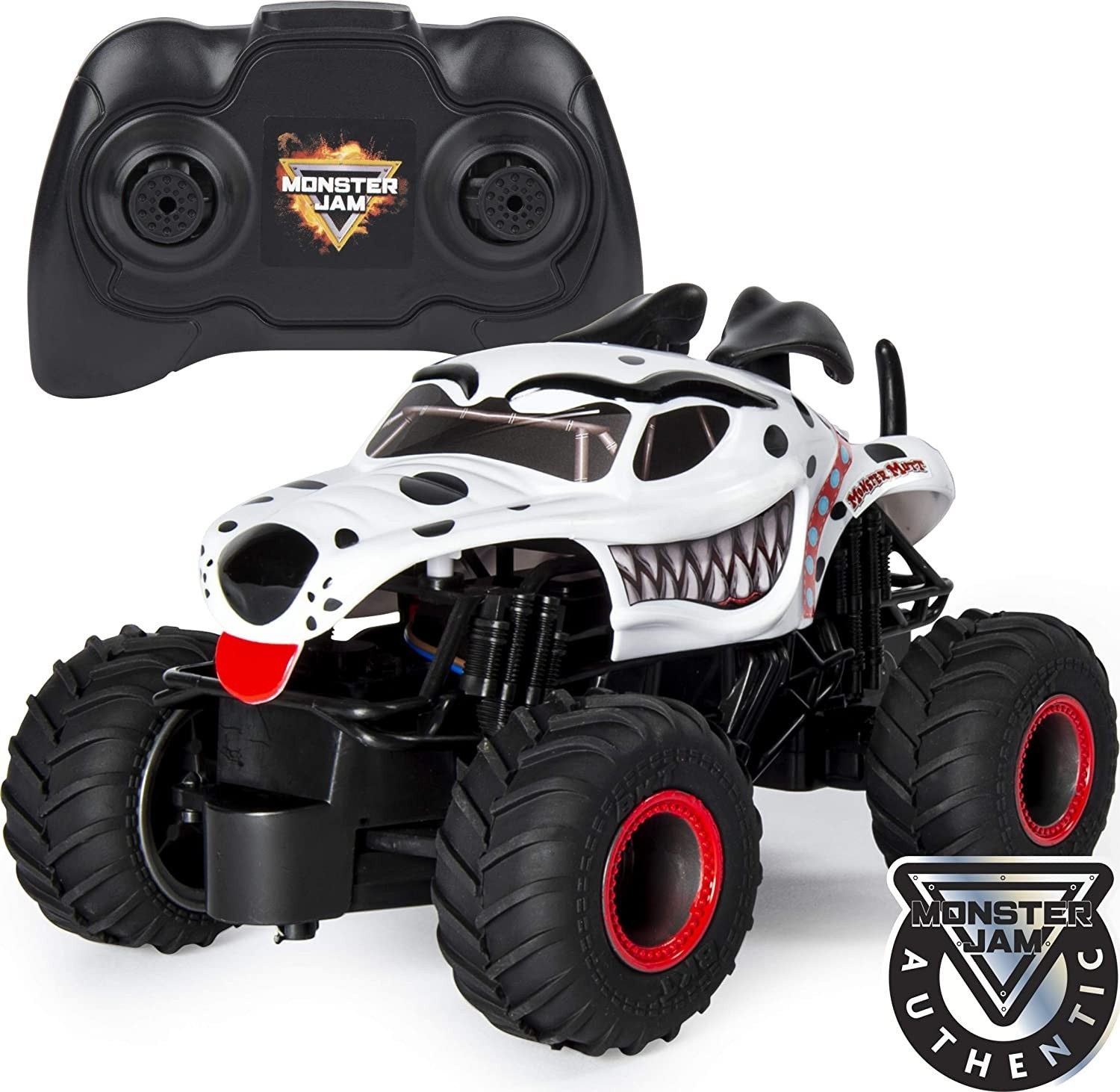 Monster Jam Dalmatian véhicule télécommandé 548226 à l’échelle 1:24 2.4 Ghz