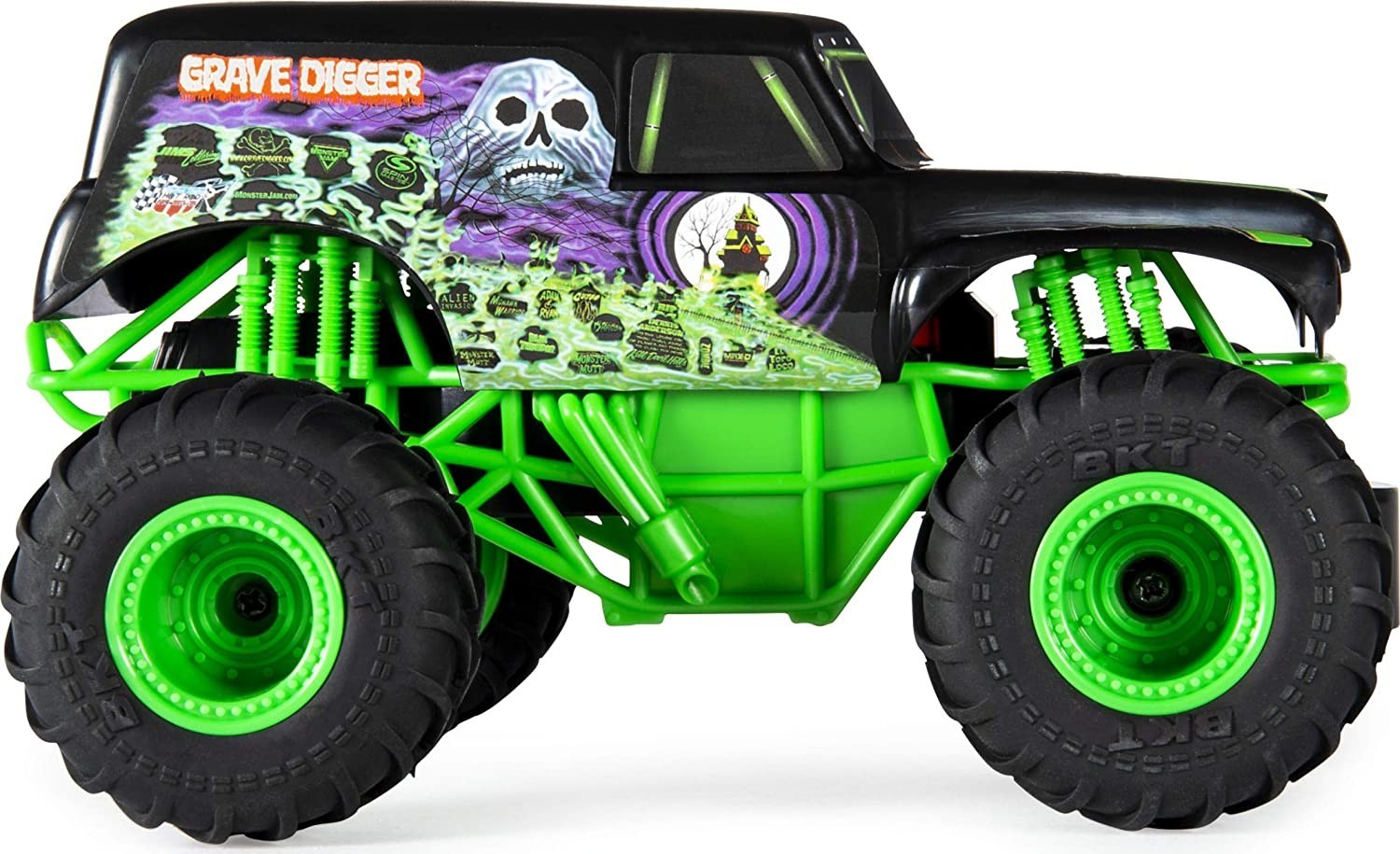 MONSTER JAM Grave Digger Radiocomandé Réaliste 548264 sur Échelle 1:24 2.4 Ghz