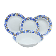 Service table 19pcs FELICIA 408001 Assiettes creuses Plates à Dessert/Saladier
