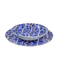 Service table 18 pcs FELICIA 408008 Porcelaine Assiettes Creuses Plates Dessert