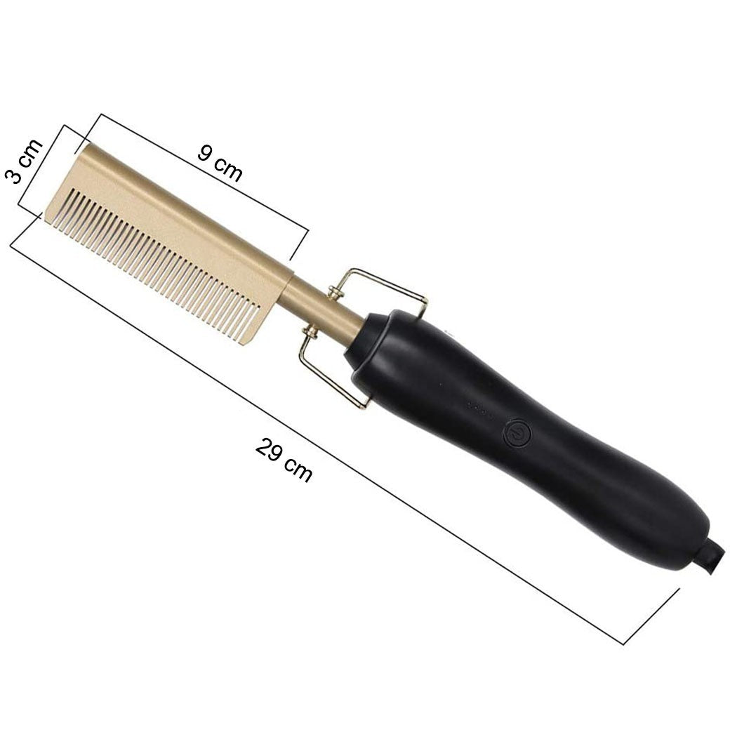 Brosse électrique en forme de peigne 120126 plaque chauffante rapide 48 W