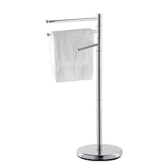 Porte-serviettes en acier inoxydable de 85cm 3 bras pivotants 726149