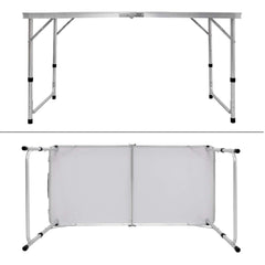 Table de pique-nique pliants et 4 tabourets AURORA repliable dans une valise