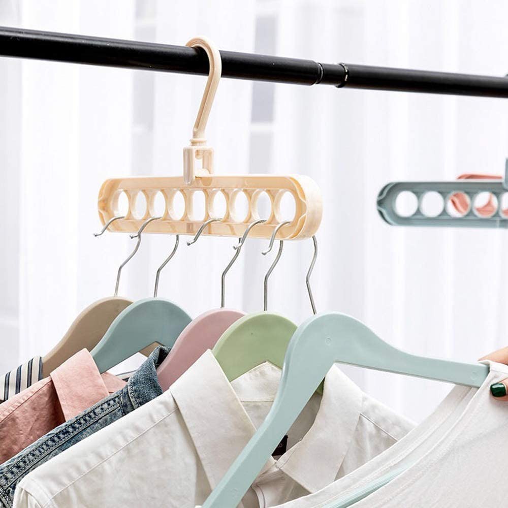 Set 2 Cintres à vêtement gain de place Magic Clothes Hanger Storage