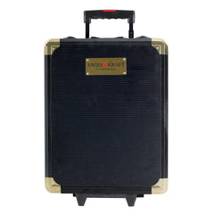 SWISS KRAFT valise trolley pour outils de travail 419 pcs 4 compartiments