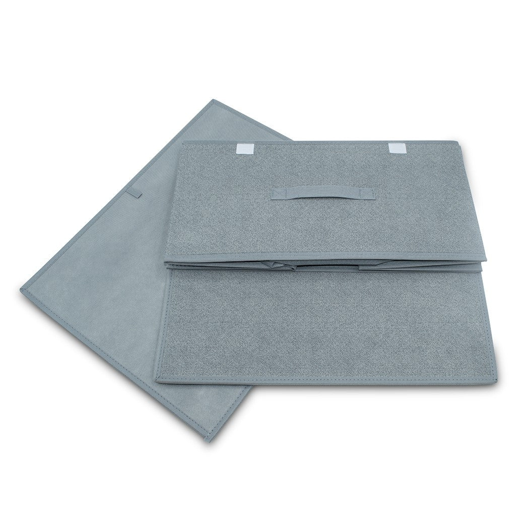 Boîte de rangement GRIS  sous lit 745000 hors saison 50x40xH25 cm