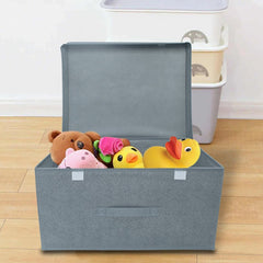 Boîte de rangement GRIS  sous lit 745000 hors saison 50x40xH25 cm