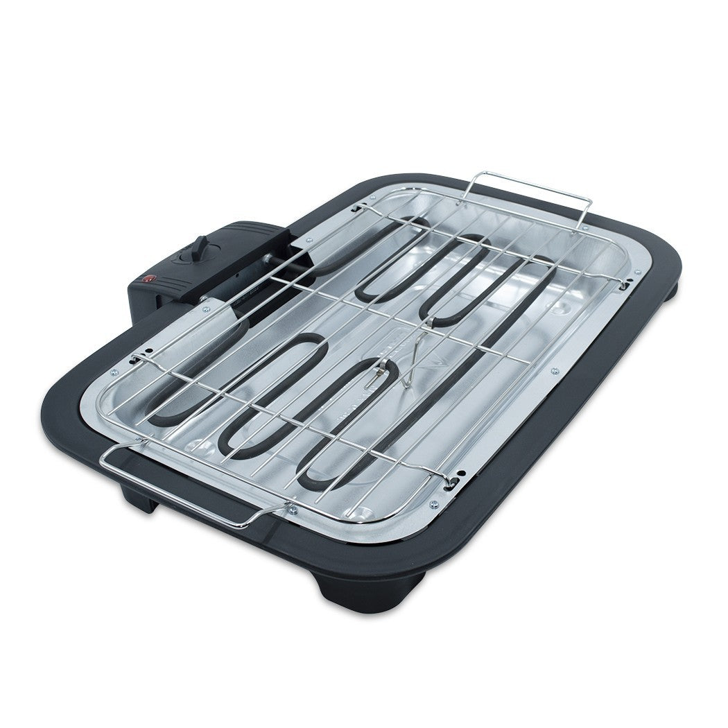 Barbecue électrique de table JORDAN Grille en acier JGB301G 2200W 37x21 cm