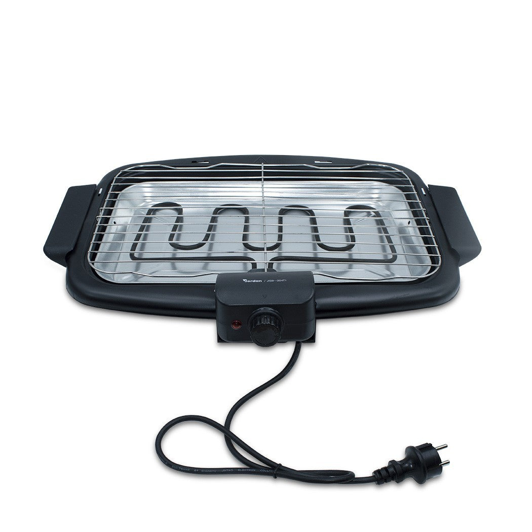 Barbecue électrique de table JORDANIE grill en acier JGB304T1 max 2200W 47x28cm