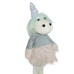 Licorne tissu décoratif idée cadeau art. 234050  30 cm de haut Pâques
