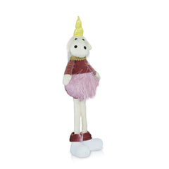 Licorne tissu décoratif idée cadeau art. 234050  30 cm de haut Pâques